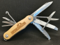Preview: Holz Taschenmesser mit "Hotzenwälder" Gravur und 11 Funktionen