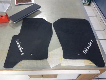 Fußmatten Beflockt nach Kundenwunsch