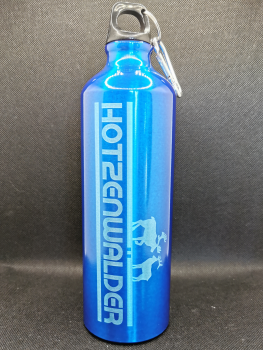 Trinkflasche mit "Hotzenwälder" Gravur aus Aluminium
