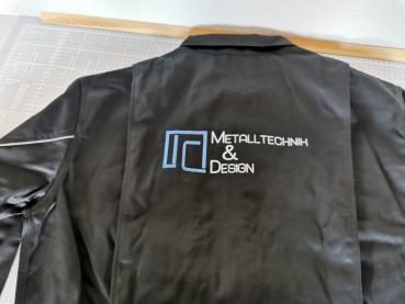 Preview: Firmenbekleidung mit Bestickung für die Firma "Metalltechnik & Design"