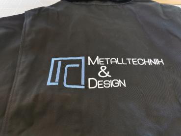 Preview: Firmenbekleidung mit Bestickung für die Firma "Metalltechnik & Design"