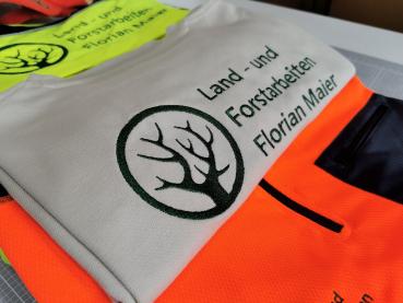 Preview: Forstbekleidung mit Bestickung für Florian Maier