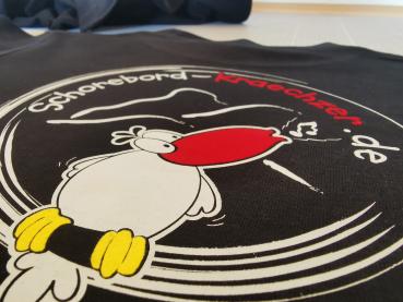 Kinder T-Shirts mit einer Mischung aus Druck und Flock für den Verein "Schorebord-Ktaechzer.de"