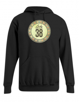 "Lucky 38" Männer Hoody