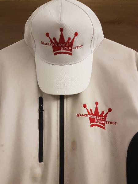 Firmenbekleidung für die Firma "Malerwerkstatt Königstedt"