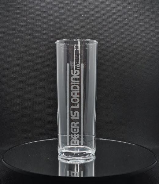 Kölschglas "Beer is loading"